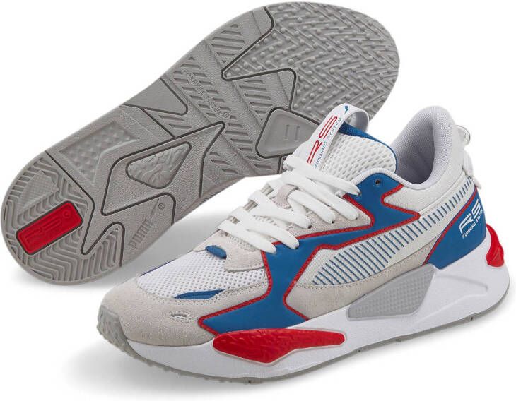 Puma RS-Z Outline sneakers wit kobaltblauw rood