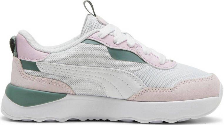 Puma Runtamed Platform sneakers aqua wit lila mintgroen