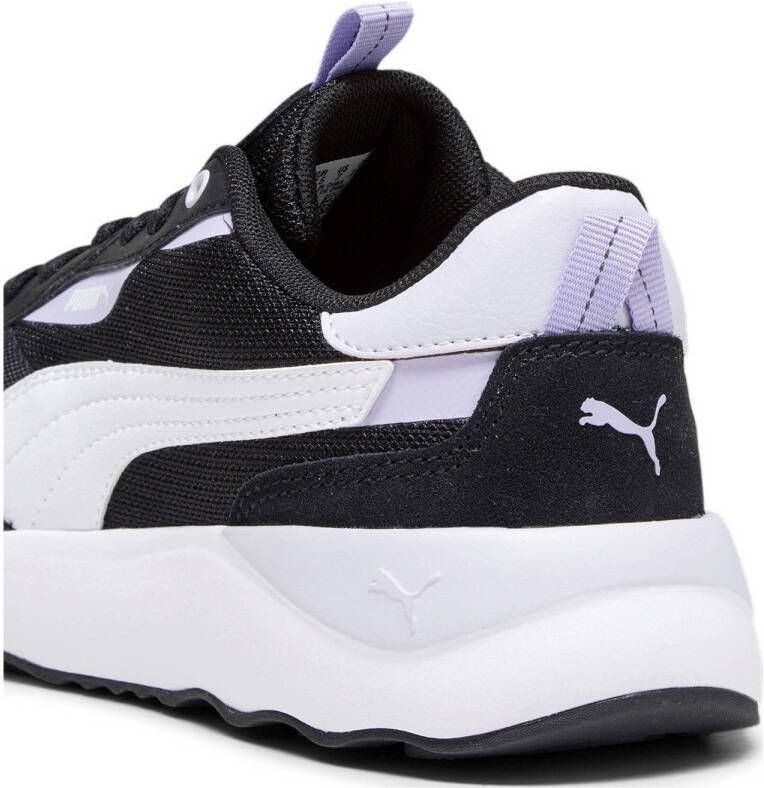 Puma Runtamed Platform sneakers zwart wit lila