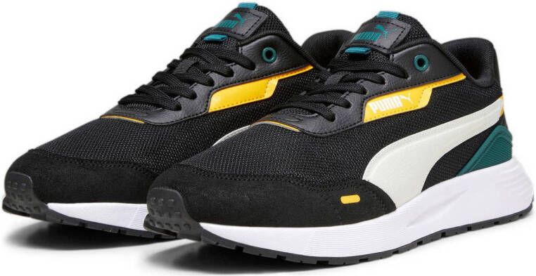 Puma sneakers zwart wit deals