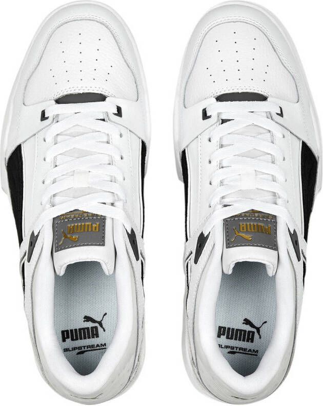 Puma Slipstream leren sneakers wit zwart grijs