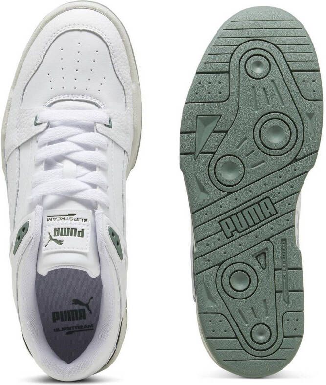 Puma Slipstream Lth sneakers wit groen