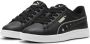 Puma Smash 3.0 Dance Party sneakers zwart wit groen Imitatieleer 34 - Thumbnail 3