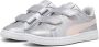PUMA Smash 3.0 Glitz Glam V PS Meisjes Sneakers Glacial Gray-Frosty Pink - Thumbnail 3