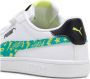 Puma Smash 3.0 L Masked Hero V sneakers wit groen geel Leer 28 - Thumbnail 3