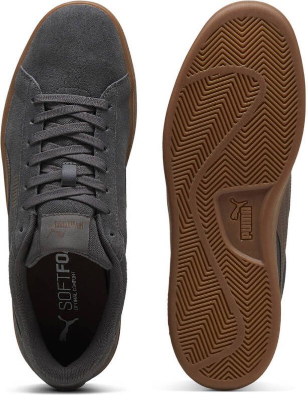 Puma Smash 3.0 sneakers grijs bruin