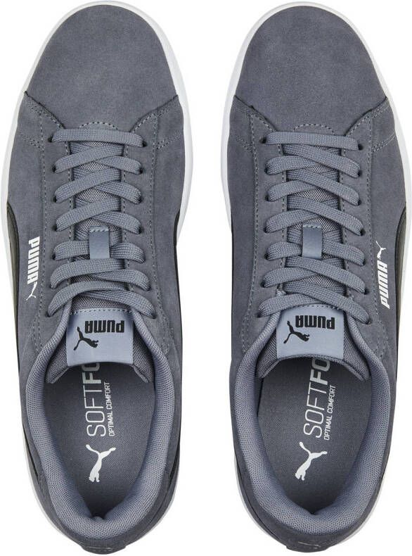 Puma Smash 3.0 sneakers grijs zwart wit