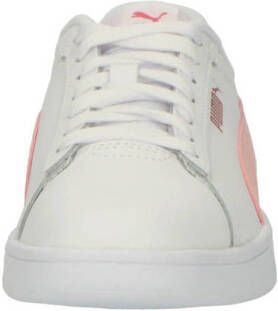 Puma Smash 3.0 sneakers wit roze