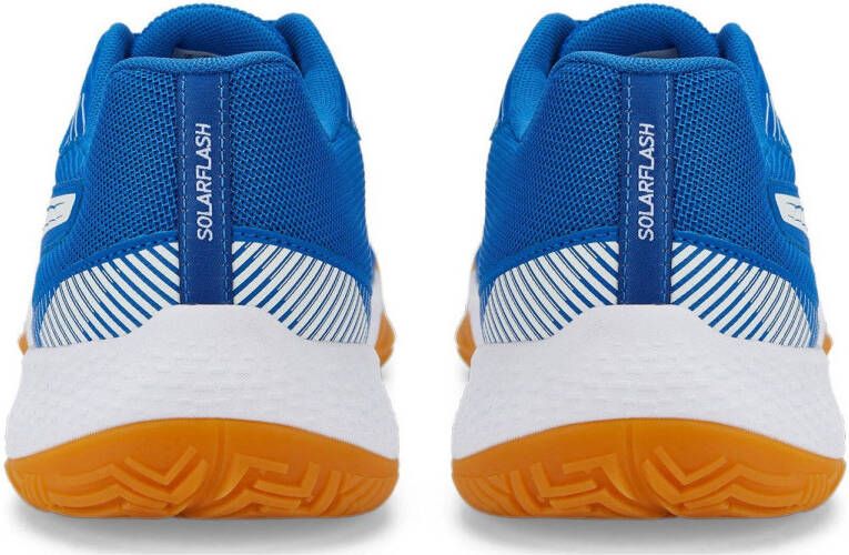 Puma Solarflash II zaalsportschoenen blauw wit