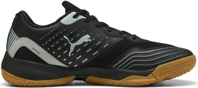 Puma SolarFlash III senior zaalvoetbalschoenen zwart grijs
