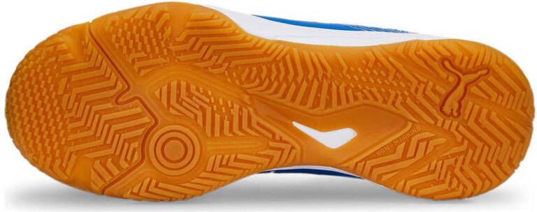 Puma Solarflash Jr II voetbalschoenen blauw wit