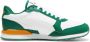 Puma ST Runner V3 sneakers groen wit camel Imitatieleer 35.5 - Thumbnail 4