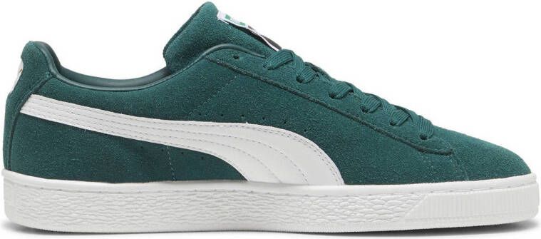 Puma Suède XL Classic sneakers groen wit