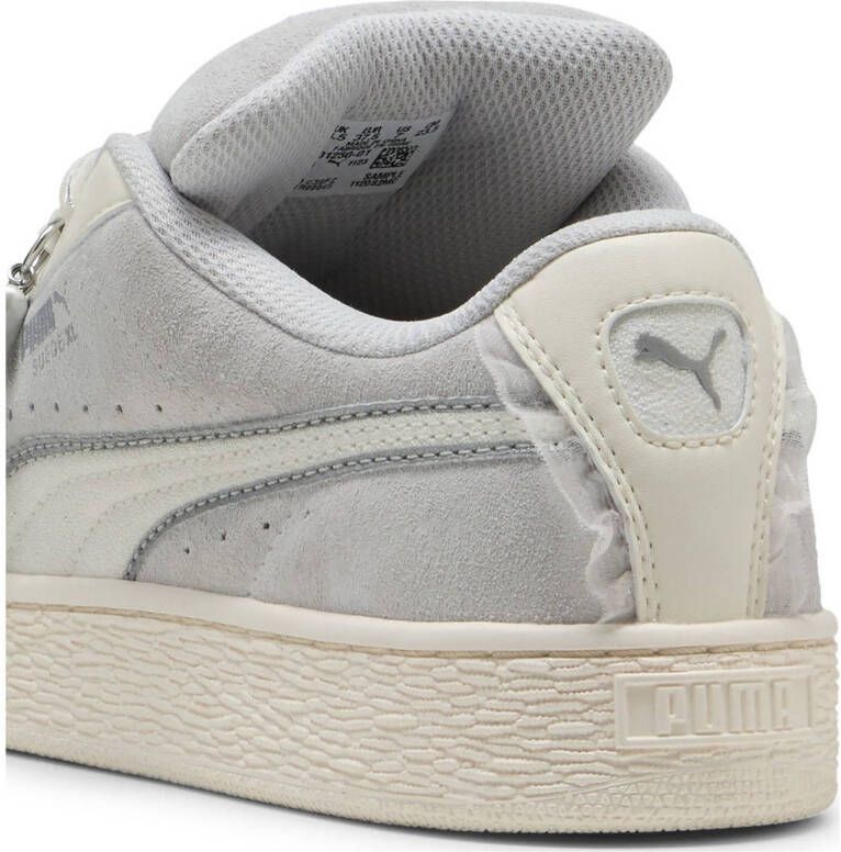 Puma Suede XL Glam Athletics sneakers grijs lichtgrijs