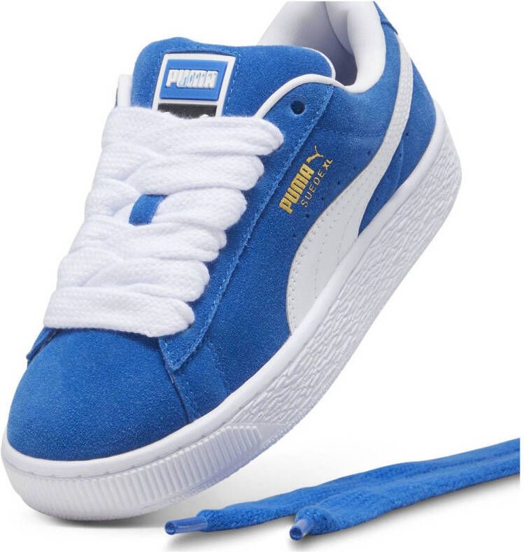 Puma Suede sneakers kobaltblauw