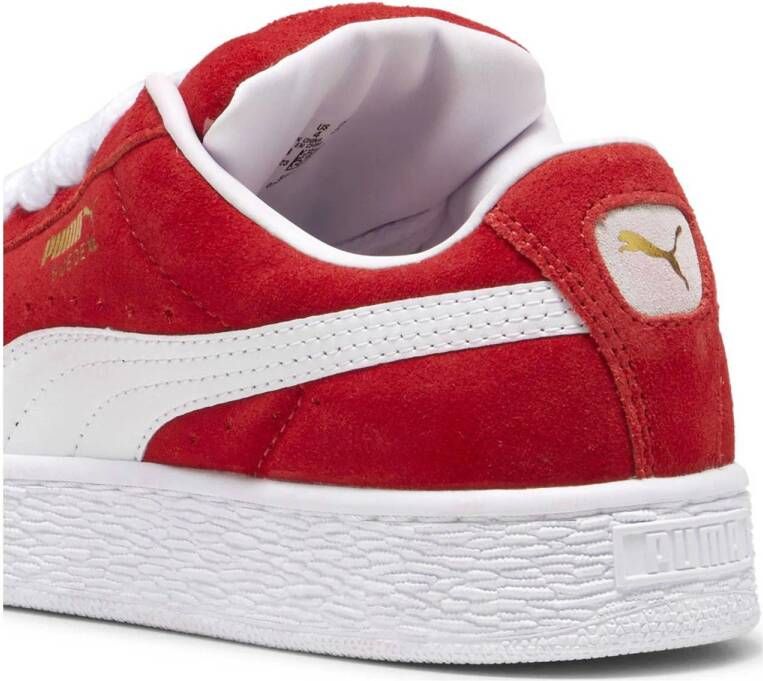 Puma Suede sneakers rood wit