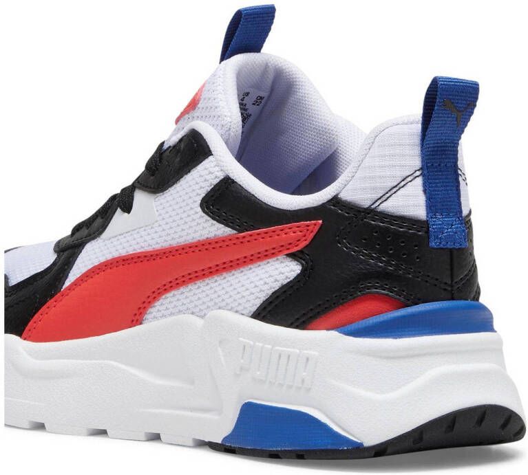 Puma Trinity Lite Jr sneakers wit rood zwart