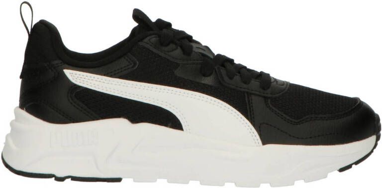 Puma Trinity Lite Jr sneakers zwart wit Mesh Meerkleurig 38