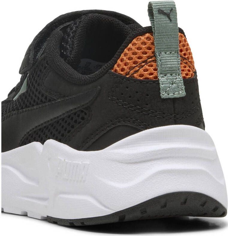 Puma Trinity Lite Mid 90s sneakers zwart groen oranje