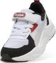 Puma Trinity Lite Mid 90s sneakers zwart wit rood - Thumbnail 3