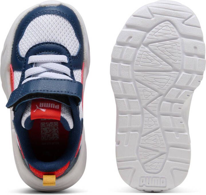 Puma Trinity Lite sneakers donkerblauw rood