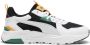 PUMA Trinity Lite Heren Sneakers Black-Silver Mist- White-Clementine - Thumbnail 5