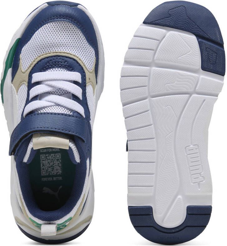 Puma Trinity sneakers wit donkerblauw