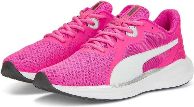 Puma Twitch Runner Fresh hardloopschoenen roze wit