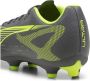 Puma Ultra 5 lay FG AG senior voetbalschoenen zwart geel zilver - Thumbnail 2