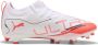 Puma ULTRA 5 MATCH FG AG Junior voetbalschoenen wit zwart rood - Thumbnail 6