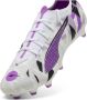 Puma Ultra 5 Match Forever FG AG senior voetbalschoenen wit paars zwart - Thumbnail 3