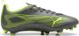 Puma Ultra 5 Play FG AG junior voetbalschoenen zwart geel zilver - Thumbnail 5