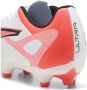 Puma Ultra 5 Play FG AG Senior voetbalschoenen wit zwart rood - Thumbnail 5