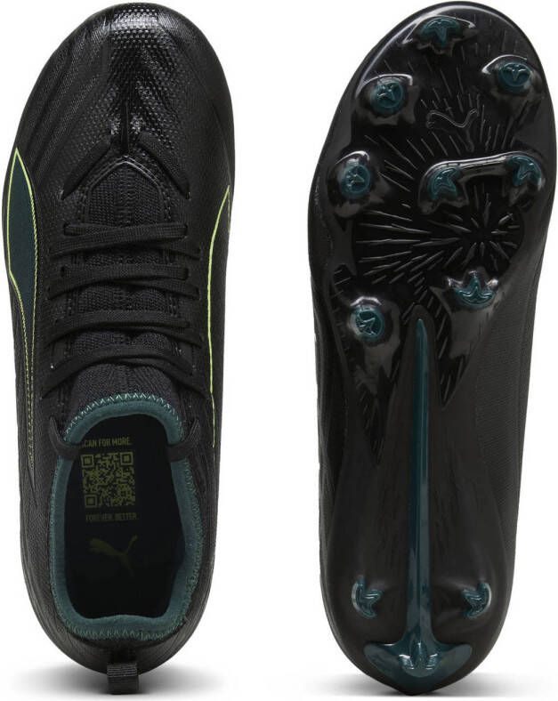 Puma ULTRA 6 Match junior voetbalschoenen zwart geel