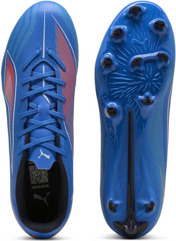Puma ULTRA 6 Play senior voetbalschoenen blauw oranje
