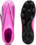 Puma Ultra Match FG AG Junior voetbalschoenen roze wit zwart Jongens Meisjes Imitatieleer 28 - Thumbnail 6