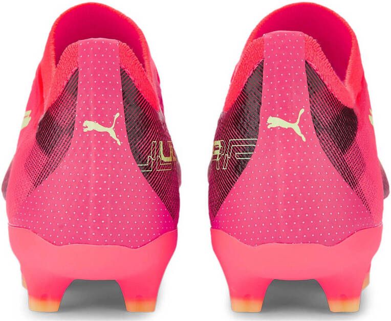 Puma Ultra Match FG AG Sr. voetbalschoenen oranje geel