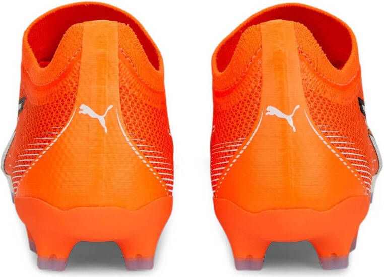 Puma Ultra Match FG AG Sr. voetbalschoenen oranje wit