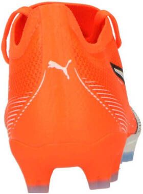 Puma Ultra Match FG AG voetbalschoenen oranje wit