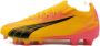 PUMA Ultra Match Gras Kunstgras Voetbalschoenen (MG) Oranje Zwart Roze - Thumbnail 5