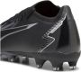 Puma Ultra Match FG AG Sr. voetbalschoenen zwart wit grijs - Thumbnail 4