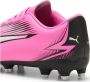 Puma Ultra Play FG AG Jr. voetbalschoenen roze wit zwart Jongens Meisjes Imitatieleer 36 - Thumbnail 4