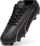 Puma Ultra Play FG AG Junior voetbalschoenen zwart koper Imitatieleer 37 - Thumbnail 6