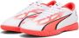 Puma Ultra Play IT Jr zaalvoetbalschoenen wit rood Imitatieleer 30 - Thumbnail 1