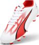 PUMA ULTRA PLAY FG AG Heren Sportschoenen Wit Zwart Roze - Thumbnail 1