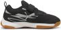 Puma Varion II V Jr zaalsportschoenen zwart lichtgrijs - Thumbnail 3