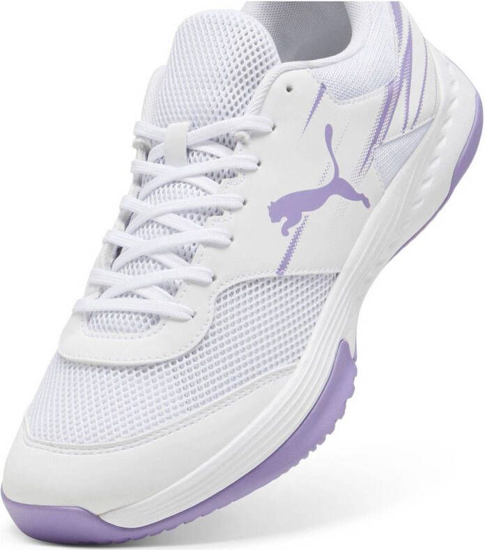 Puma Varion II zaalsportschoenen wit lila