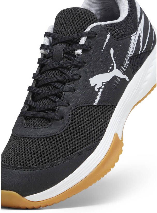 Puma Varion II zaalsportschoenen zwart lichtgrijs