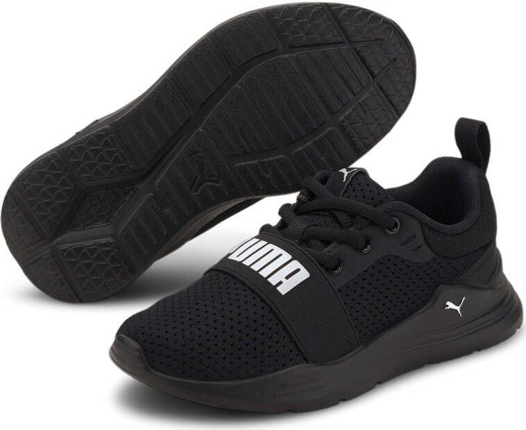 Puma Wired Run Ps sneakers zwart