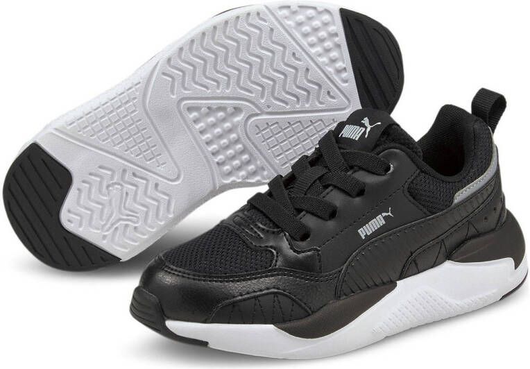 Puma X-Ray 2 Square AC PS sneakers zwart wit zilvergrijs